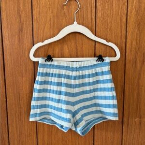 H&M Kids Blue Striped Shorts